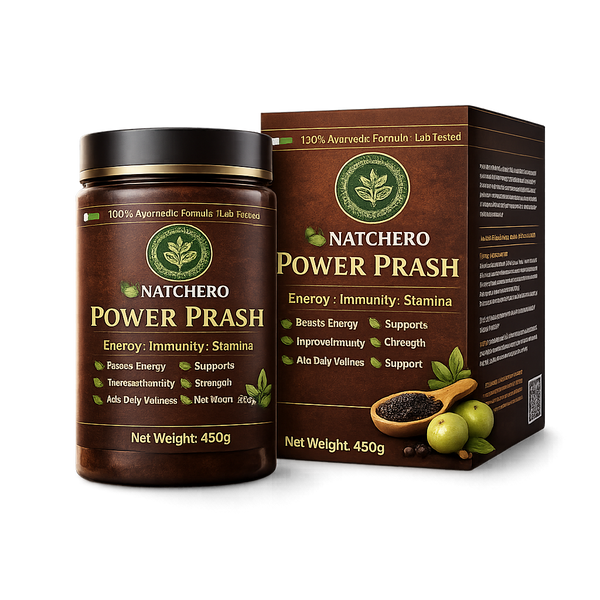 Natchero Power Prash | Natural Energy, Stamina & Strength Formula for Men